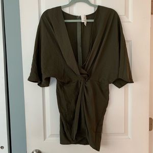 *NEVER WORN* Hunter green dress
